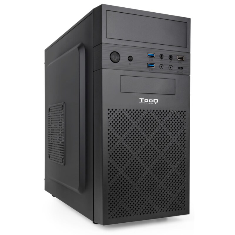 TooQ Caja Minitorre Micro-ATX Negra