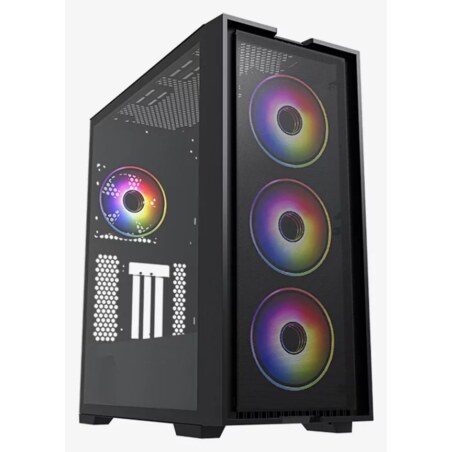 Hiditec H2 AIR ARGB Torre Negro