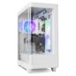 NOX Hummer ETHER Midi Tower Blanco