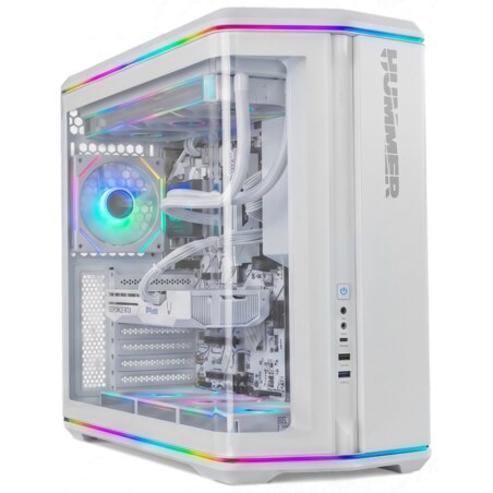 NOX Hummer Semitorre ATX cristal curvo ARGB Blnc