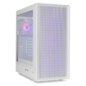 NOX Infinity IOTA Midi Tower Blanco