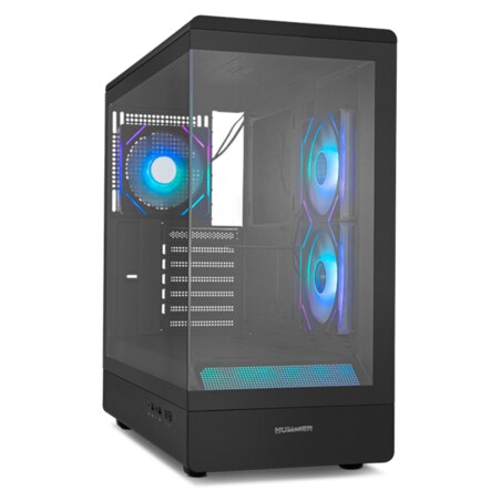 NOX Hummer NXHUMMERSIGNALBK carcasa de ordenador Midi Tower Negro