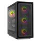 NOX Hummer Aero Midi Tower Negro