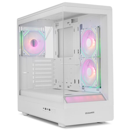 NOX Hummer NXHUMMERSIGNALBK Midi Tower Blanco