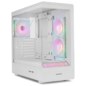 NOX Hummer NXHUMMERSIGNALBK Midi Tower Blanco