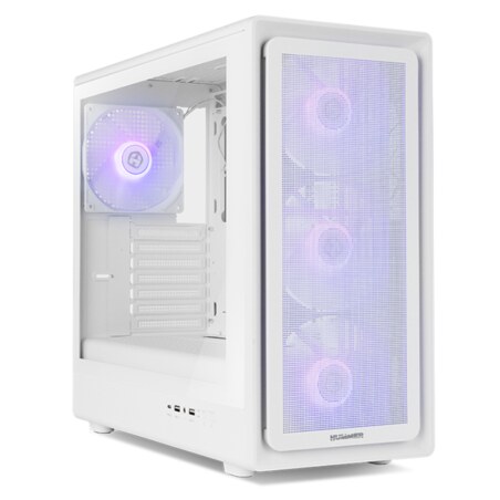 NOX Hummer NXHUMMERAEROWH carcasa de ordenador Midi Tower Blanco
