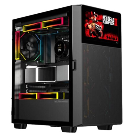NOX Hummer NXHUMMERBIOS carcasa de ordenador Torre Negro
