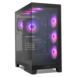 NOX Hummer Glock Black Midi Tower Negro