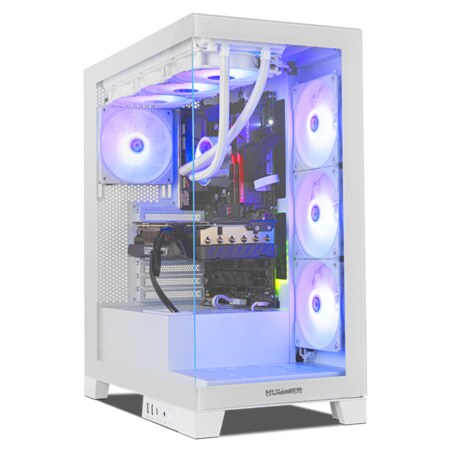 NOX Hummer Glock Midi Tower Blanco