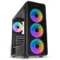 NOX Hummer TGM Midi Tower Negro