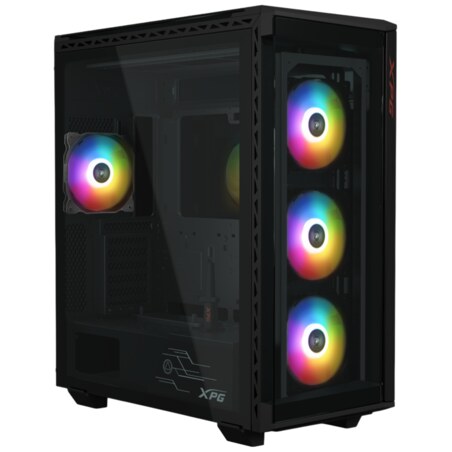 XPG BATTLECRUISER II ST Midi Tower Negro