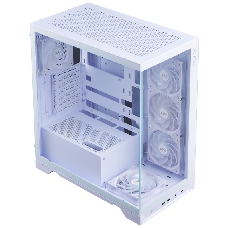 XPG Invader X BTF Midi Tower Blanco