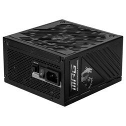 MSI MPG A850GS PCIE5 unidad de fuente de alimentación 850 W 24-pin ATX ATX Negro