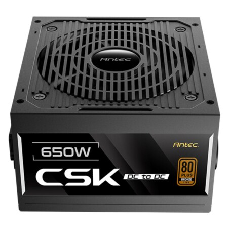 Antec CSK650DC EC unidad de fuente de alimentación 650 W 20+4 pin ATX ATX Negro