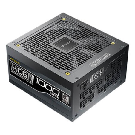 Antec HIGH CURRENT GAMER HCG1000 PRO Platinum ATX 3.1 unidad de fuente de alimentación 1000 W 20+4 pin ATX Negro