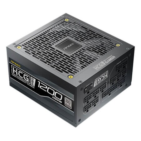 Antec HIGH CURRENT GAMER HCG1200 PRO Platinum ATX 3.1 unidad de fuente de alimentación 1200 W 20+4 pin ATX Negro