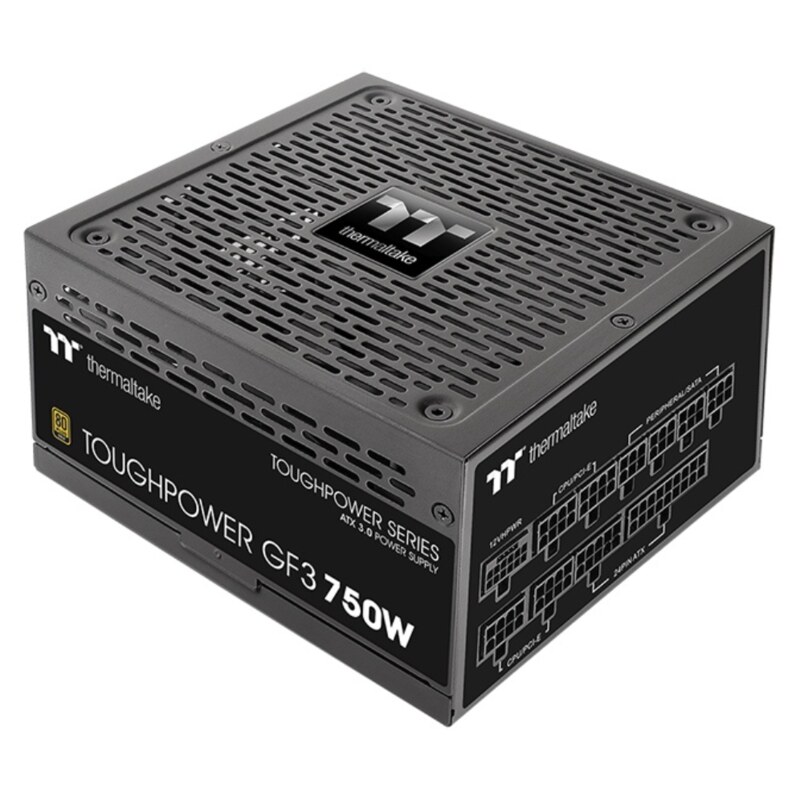 Thermaltake Toughpower GF3 unidad de fuente de alimentación 750 W 24-pin ATX Negro