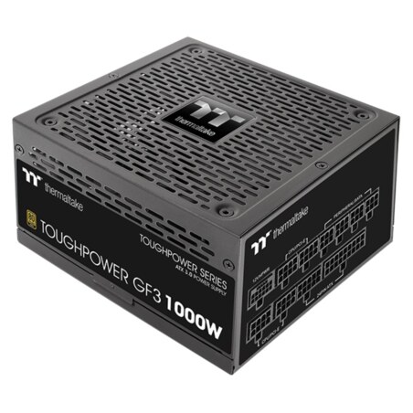 Thermaltake Toughpower GF3 unidad de fuente de alimentación 1000 W 24-pin ATX Negro