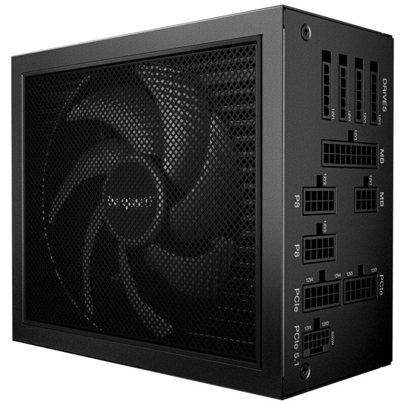 be quiet! Dark Power 14 850 W - 80 Plus Titanium unidad de fuente de alimentación 20+4 pin ATX ATX Negro