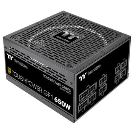 Thermaltake Toughpower ATX 650W Gold unidad de fuente de alimentación 20+4 pin ATX Negro