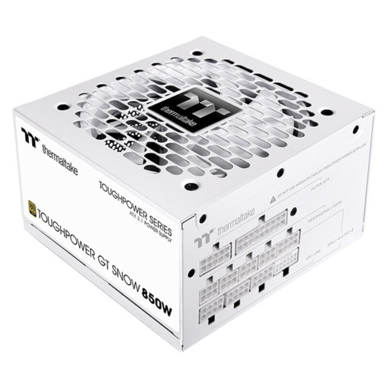 Thermaltake Toughpower Gt unidad de fuente de alimentación 850 W 24-pin ATX ATX Blanco