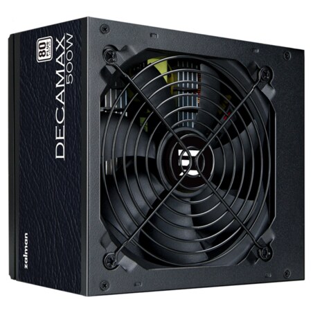 Zalman Decamax unidad de fuente de alimentación 500 W ATX Negro