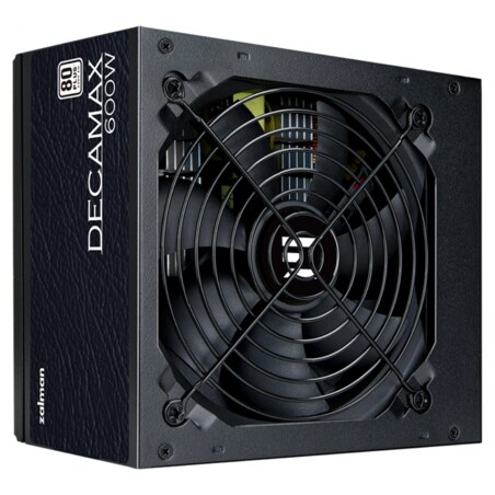 Zalman Decamax unidad de fuente de alimentación 600 W ATX Negro