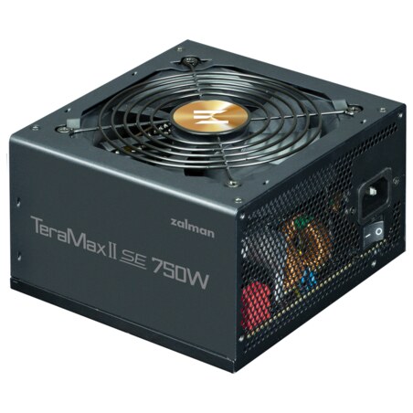 Zalman TeramaxII SE unidad de fuente de alimentación 750 W 18+10 pin ATX ATX Negro