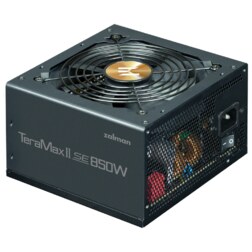 Zalman TeramaxII SE unidad de fuente de alimentación 850 W 18+10 pin ATX ATX Negro