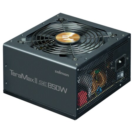Zalman TeramaxII SE unidad de fuente de alimentación 850 W 18+10 pin ATX ATX Negro