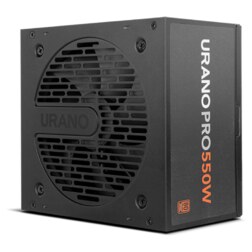 NOX Urano Pro unidad de fuente de alimentación 550 W 20+4 pin ATX ATX Negro, Naranja
