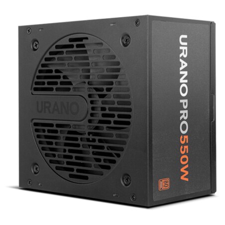 NOX Urano Pro unidad de fuente de alimentación 550 W 20+4 pin ATX ATX Negro, Naranja