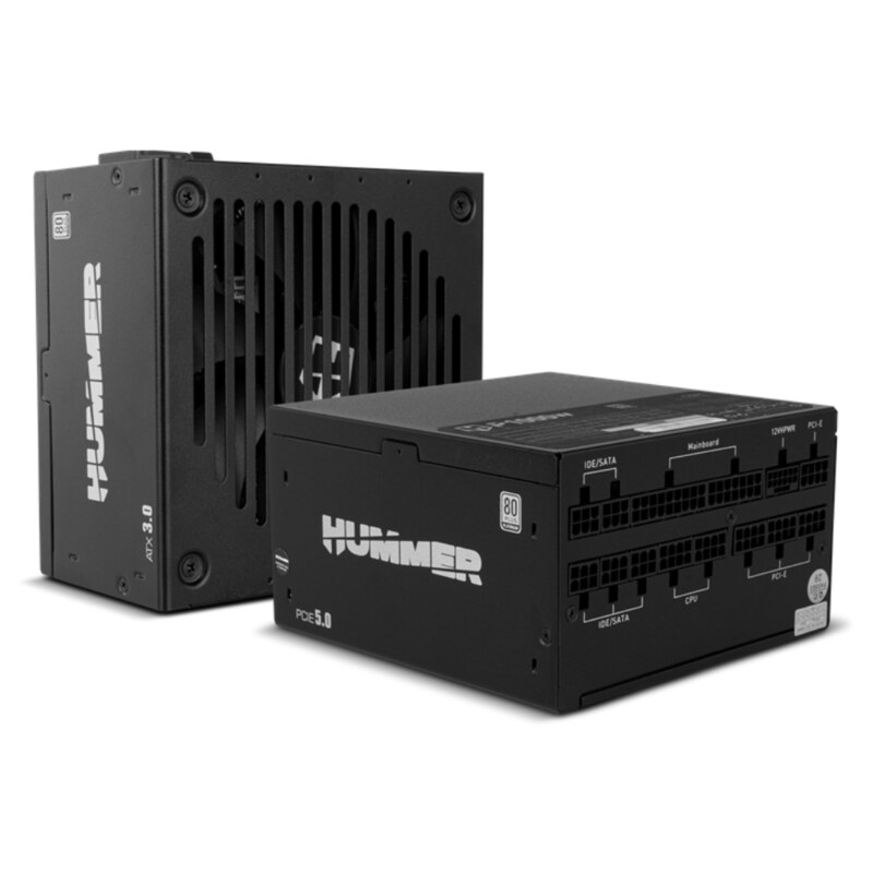NOX Hummer P 1000W unidad de fuente de alimentación 24-pin ATX ATX Negro