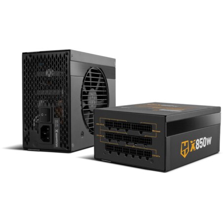NOX Hummer X 850W PLUS GOLD unidad de fuente de alimentación 24-pin ATX Negro