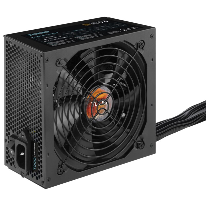 TooQ Fuente de Alimentación ATX 650W APFC 80Plus Bronze