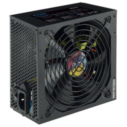 TooQ TQAPOLO-600SP unidad de fuente de alimentación 600 W 20+4 pin ATX ATX Negro