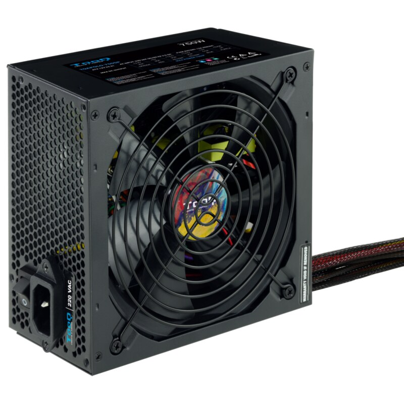 TooQ TQAPOLO-750SP unidad de fuente de alimentación 750 W 20+4 pin ATX ATX Negro