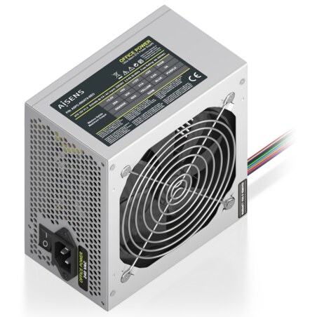 AISENS Fuente Alimentacion ATX 500W OEM, Plata