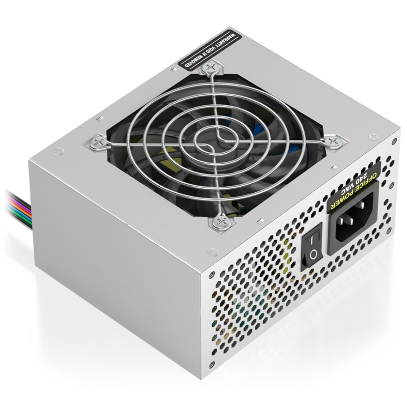 AISENS Fuente Alimentacion SFX 500W OEM, Plata
