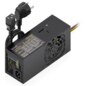 AISENS Fuente Alimentacion TFX 500W con Cable de Alimentacion OEM, Negra