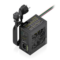 AISENS Fuente Alimentacion SFX 500W con Cable de Alimentacion OEM, Negra