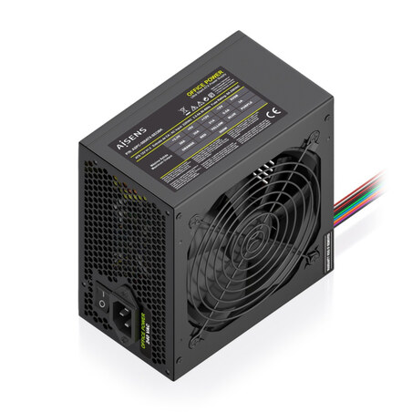 AISENS Fuente Alimentacion ATX 500W OEM, Negra