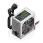 AISENS Fuente Alimentacion ATX 500W con Cable de Alimentacion OEM, Plata