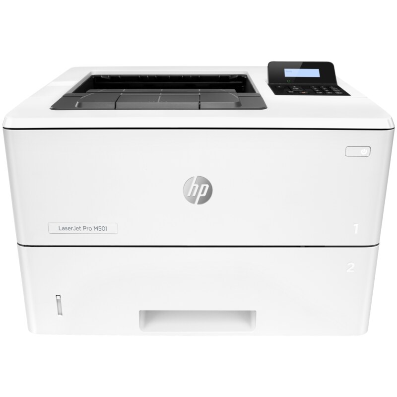 HP LaserJet Pro M501dn Blanco y negro Impresora, Solo Ethernet; A doble cara