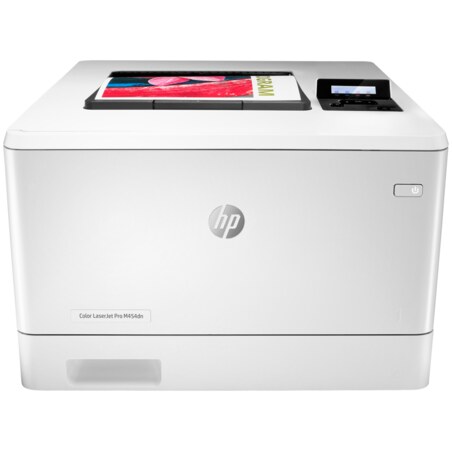 HP LaserJet Pro M454dn Color Impresora, Solo Ethernet; A doble cara