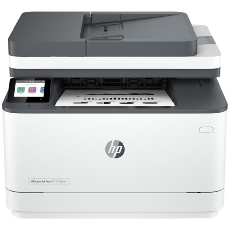 HP LaserJet Pro 3102fdn Multifunction Blanco y negro Impresora, Solo Ethernet; Fotocopiadora, escáner