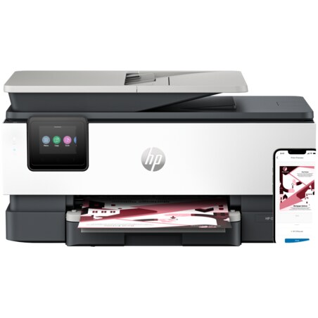HP OfficeJet Pro 8122e Inalámbrico All-in-One Color Impresora, Servicio Instant Ink; Impresión a doble cara