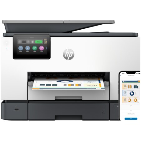 HP OfficeJet Pro 9130b Inalámbrico All-in-One Color Impresora, Impresión a doble cara; Copiadora y escáner