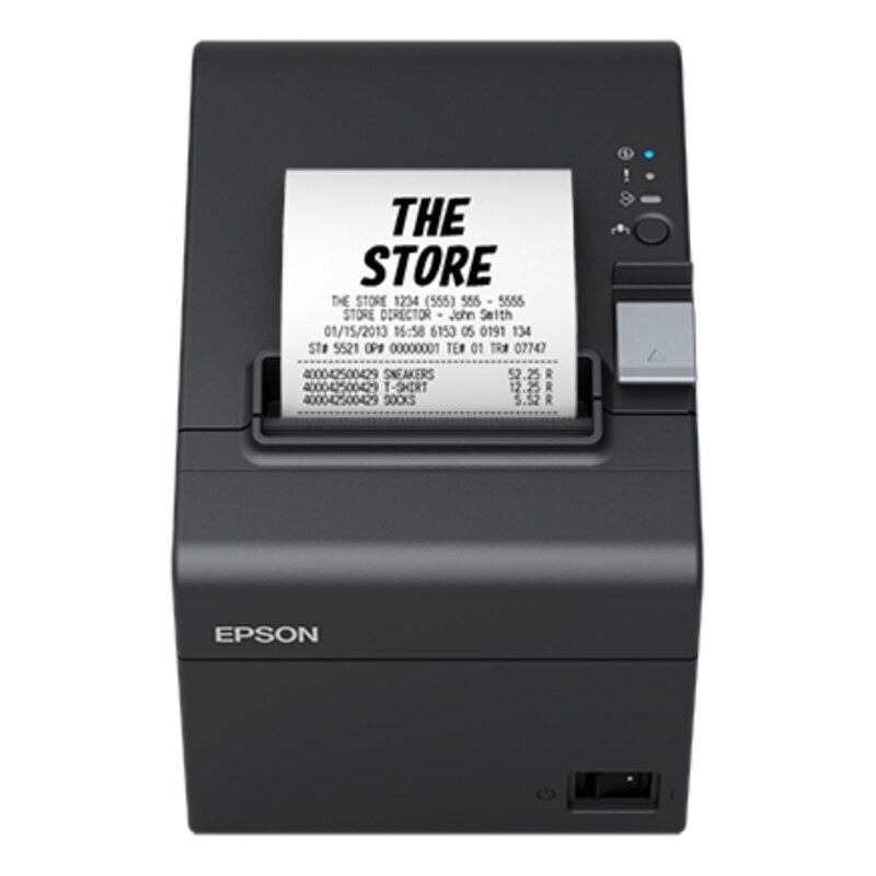 Epson TM-T20III (011): USB + Serial, PS, Blk, EU