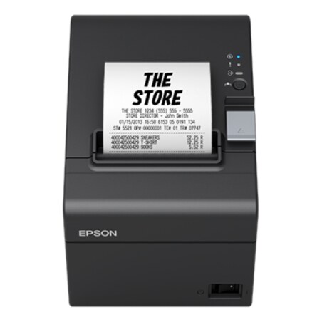 Epson TM-T20III (011): USB + Serial, PS, Blk, EU